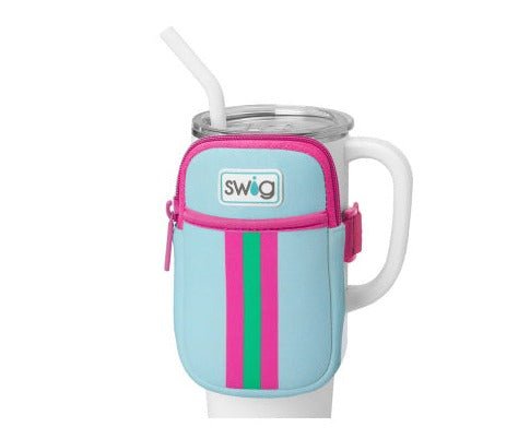 Prep Rally Mega Mug Pouch NEW SUMMER Drinkware Swig  Paper Skyscraper Gift Shop Charlotte