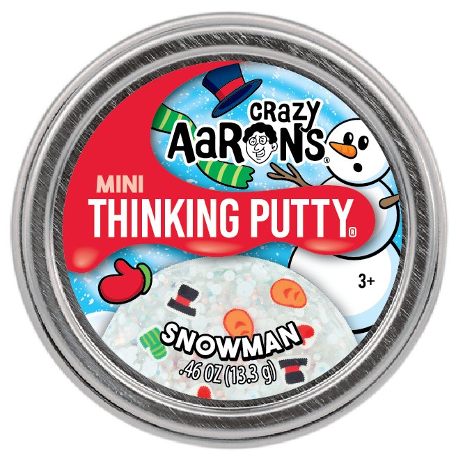 Puttyworld - Holiday Mini Tin | Assortment Kids Toys Crazy Aaron&