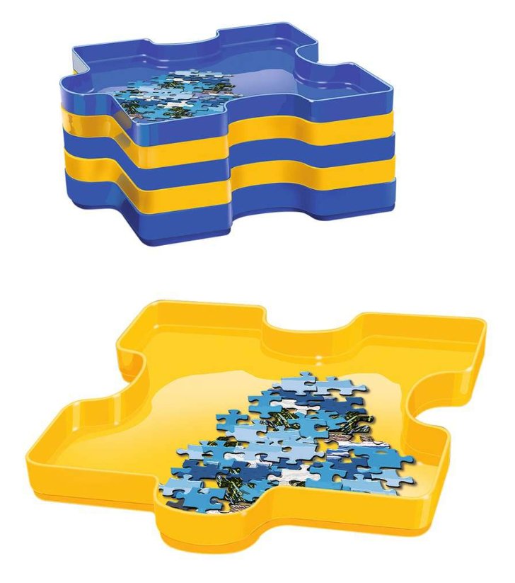 Puzzle Sort & Go! Stacking Sorting Trays Puzzles Ravensburger  Paper Skyscraper Gift Shop Charlotte