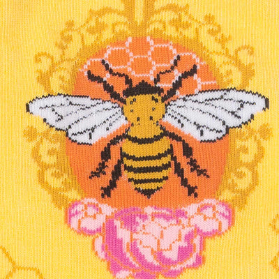 Queen Bee Women's Crew Socks Socks Sock It to Me  Paper Skyscraper Gift Shop Charlotte