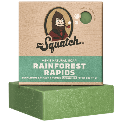 Rainforest Rapids Soap Soap Dr Squatch  Paper Skyscraper Gift Shop Charlotte