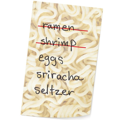 Ramen Roll O Notes Sticky Notes Home Office Fred & Friends  Paper Skyscraper Gift Shop Charlotte