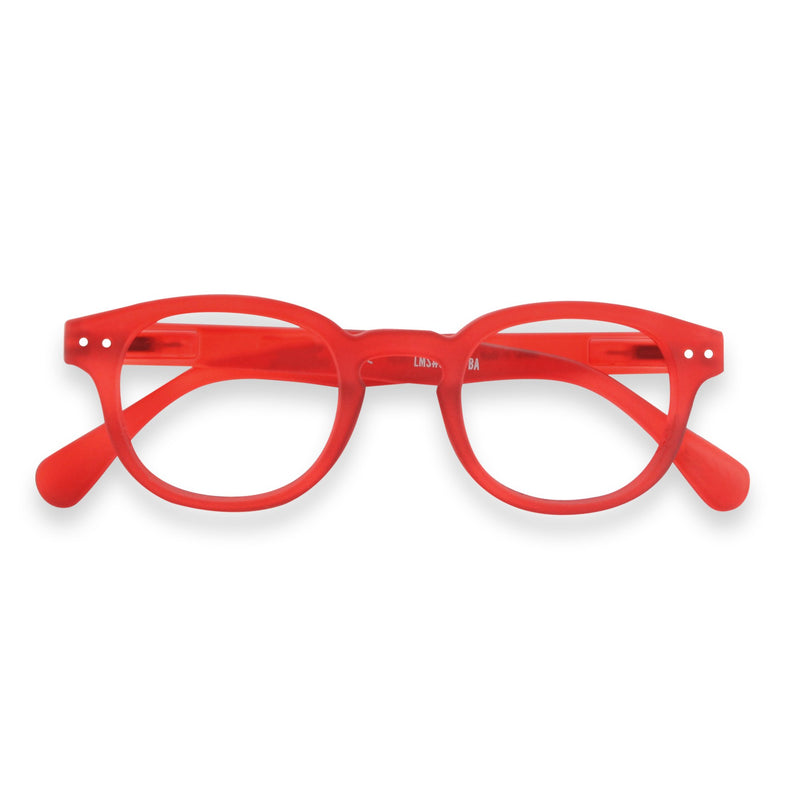 Reading Glasses - C - Red Crystal *DISCONTINUED* Readers Ameico Paper Skyscraper Gift Shop Charlotte