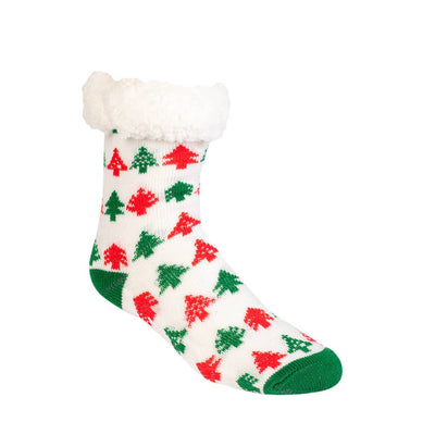 Recycled Classic Socks | Pine Trees Socks Pudus  Paper Skyscraper Gift Shop Charlotte