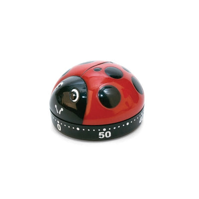 Red Ladybug Kitchen Timer Kitchen Kikkerland  Paper Skyscraper Gift Shop Charlotte