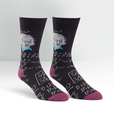 Relatively Cool Men's Crew Socks Socks Sock It to Me  Paper Skyscraper Gift Shop Charlotte