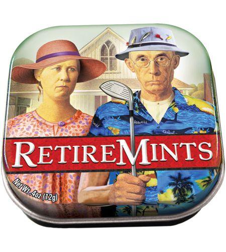 Retiremints mints Unemployed Philosophers Guild  Paper Skyscraper Gift Shop Charlotte