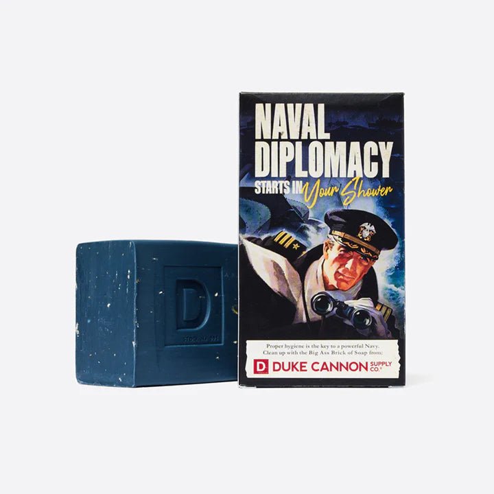 Big Ass Brick of Soap - Naval Supremacy Beauty & Wellness - Mens Duke Cannon  Paper Skyscraper Gift Shop Charlotte