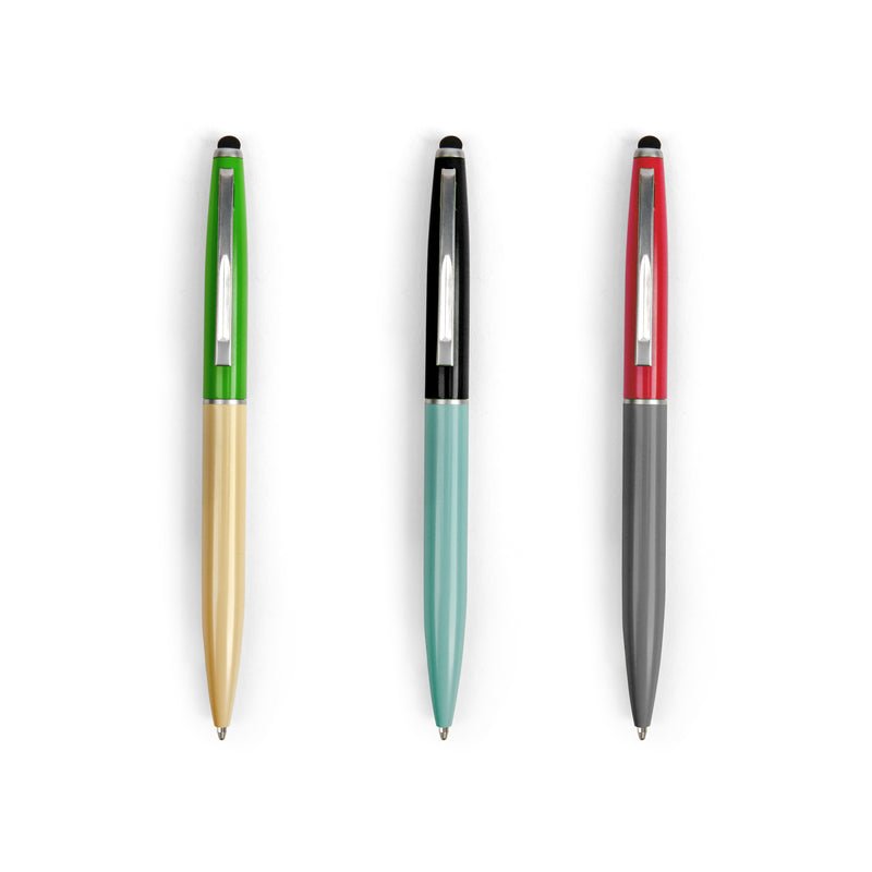 Retro Stylus Pen | Assorted Home Office Kikkerland  Paper Skyscraper Gift Shop Charlotte