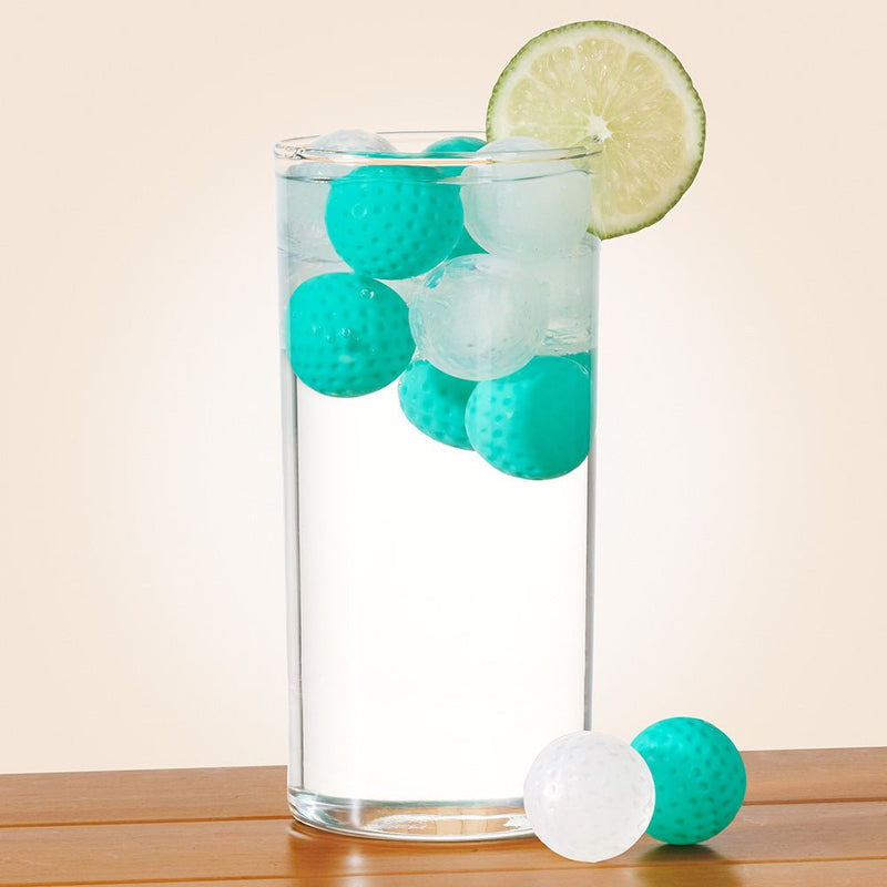 Reusable Golf Ball Ice Cubes | 24 Drinkware Kikkerland  Paper Skyscraper Gift Shop Charlotte