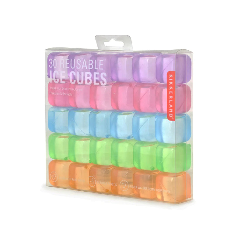 Reusable Ice Cubes S/30 Drinkware Kikkerland  Paper Skyscraper Gift Shop Charlotte