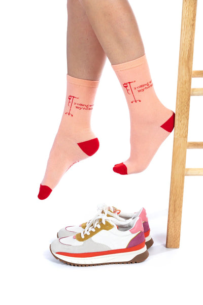 "Rollin with my Homies" Socks- Unisex  Nurseology  Paper Skyscraper Gift Shop Charlotte