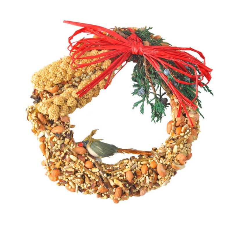 Rustic Wreath 6" gardening Mr. Bird  Paper Skyscraper Gift Shop Charlotte