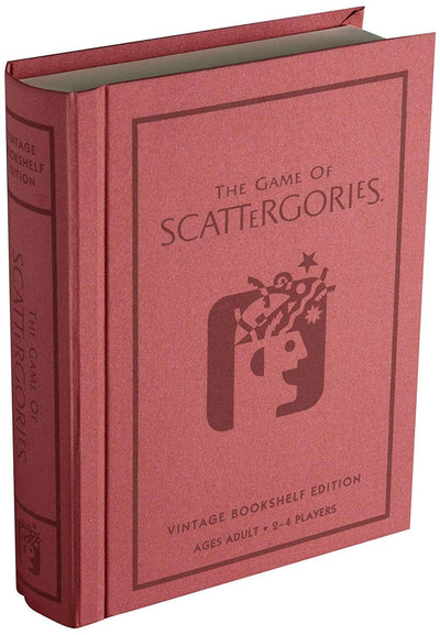 Scattergories | Vintage Bookshelf Edition  WS Game Company  Paper Skyscraper Gift Shop Charlotte