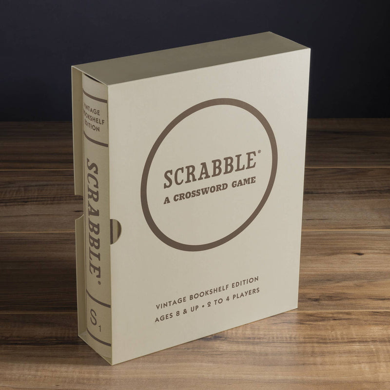 Scrabble | Vintage Bookshelf Edition Games WS Game Company  Paper Skyscraper Gift Shop Charlotte