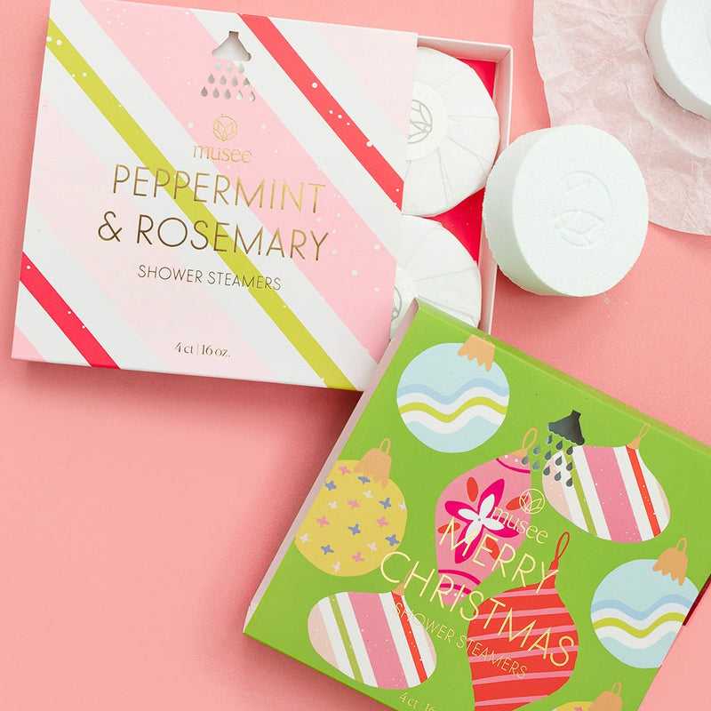 Shower Steamers | Peppermint & Rosemary Beauty + Wellness Musee Bath  Paper Skyscraper Gift Shop Charlotte