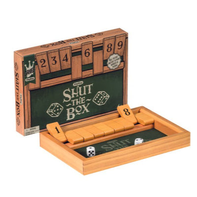 Shut the Box Game Games Schylling Associates Inc  Paper Skyscraper Gift Shop Charlotte