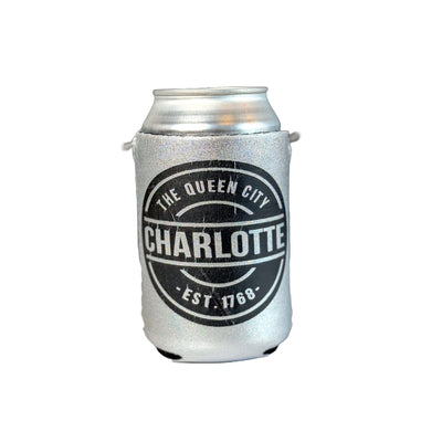 Silver Koozie Charlotte Barware Anna Gelbach  Paper Skyscraper Gift Shop Charlotte