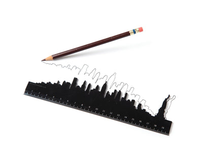 Skyline Ruler: New York  Monkey Business Design USA LLC  Paper Skyscraper Gift Shop Charlotte