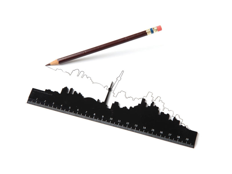 Skyline Ruler: New York  Monkey Business Design USA LLC  Paper Skyscraper Gift Shop Charlotte