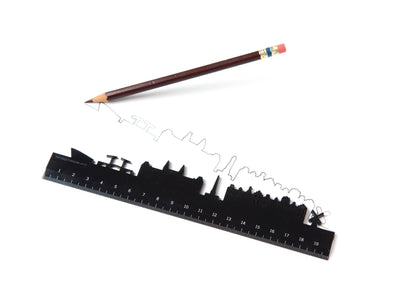 Skyline Ruler: New York  Monkey Business Design USA LLC  Paper Skyscraper Gift Shop Charlotte