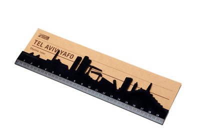 Skyline Ruler: Paris  Monkey Business Design USA LLC  Paper Skyscraper Gift Shop Charlotte