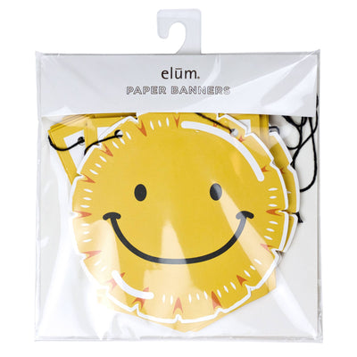 Smiley Party Banner Birthday Elum Designs  Paper Skyscraper Gift Shop Charlotte