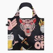 Snask Tiger Snake Beer Bk New Tote Bags Sarut  Paper Skyscraper Gift Shop Charlotte