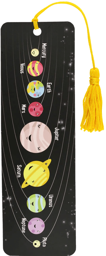 Solar System Children'S Bookmark Bookmarks Peter Pauper Press, Inc.  Paper Skyscraper Gift Shop Charlotte