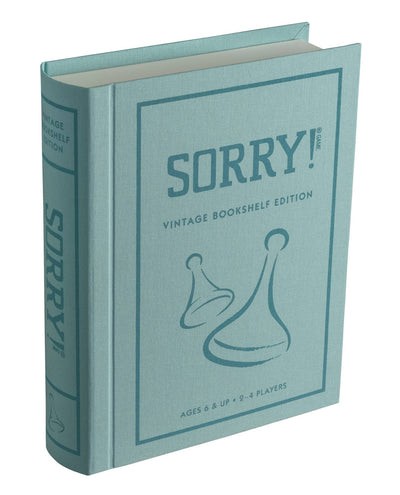 Sorry! | Vintage Bookshelf Edition  WS Game Company  Paper Skyscraper Gift Shop Charlotte