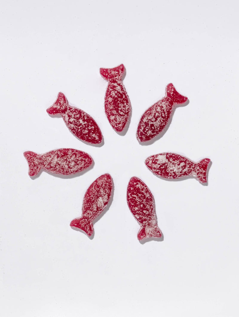 Sour Blackberry Fish | BonBon - 5.2oz Candy BonBon NYC  Paper Skyscraper Gift Shop Charlotte