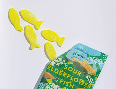 Sour Elderflower Fish - 5.2oz Candy BonBon NYC  Paper Skyscraper Gift Shop Charlotte