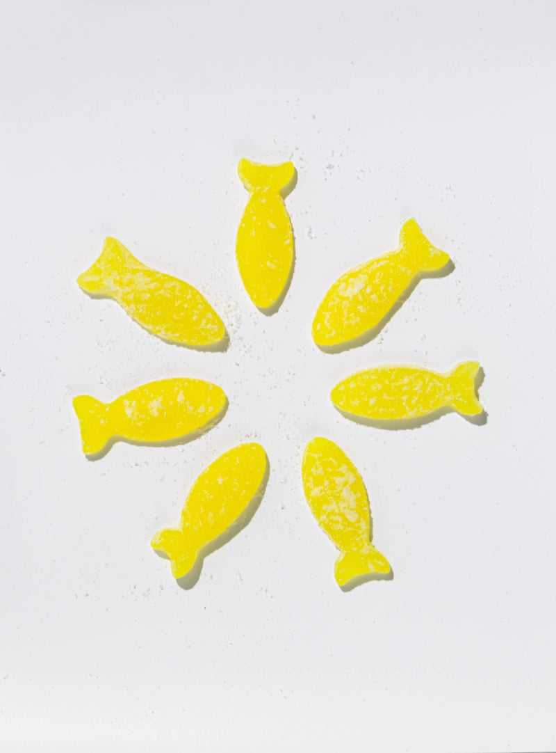 Sour Elderflower Fish - 5.2oz Candy BonBon NYC  Paper Skyscraper Gift Shop Charlotte