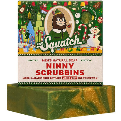 Ninny Scrubbins | Men's Natural Soap soap Dr Squatch  Paper Skyscraper Gift Shop Charlotte