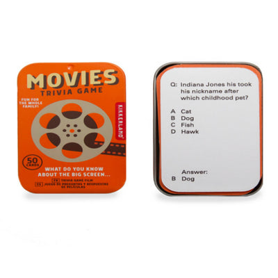 Movies Trivia Game Travel Kikkerland  Paper Skyscraper Gift Shop Charlotte