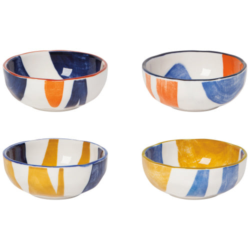 Canvas Pinch Bowls | Set of 4 Kitchen Danica Studio (Now Designs)  Paper Skyscraper Gift Shop Charlotte