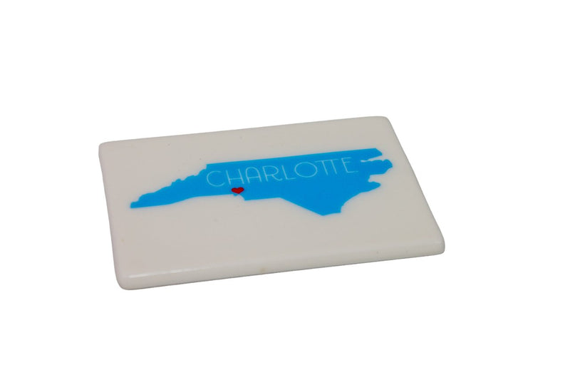 State Love Charlotte Magnet Magnets Rock Scissor Paper  Paper Skyscraper Gift Shop Charlotte