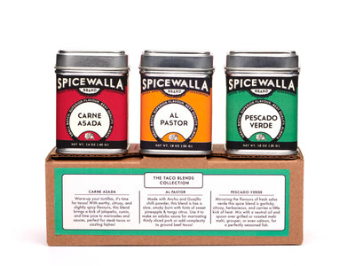 Street Taco Collection 3 Pack Gift Set  Spicewalla  Paper Skyscraper Gift Shop Charlotte