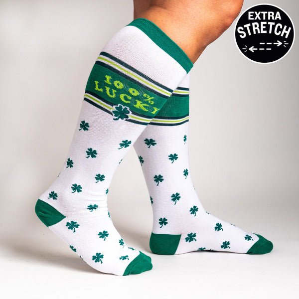 Stretch-It: 100% Lucky Socks Sock It to Me  Paper Skyscraper Gift Shop Charlotte