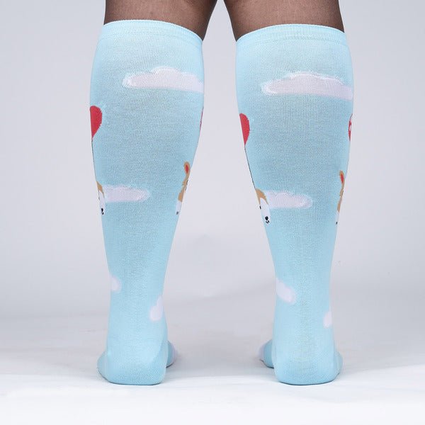 STRETCH-IT™ Pup Pup and Away Socks Socks Sock It to Me  Paper Skyscraper Gift Shop Charlotte