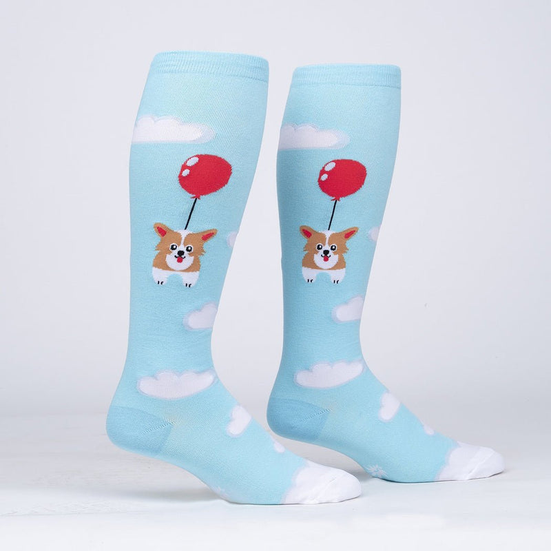 STRETCH-IT™ Pup Pup and Away Socks Socks Sock It to Me  Paper Skyscraper Gift Shop Charlotte