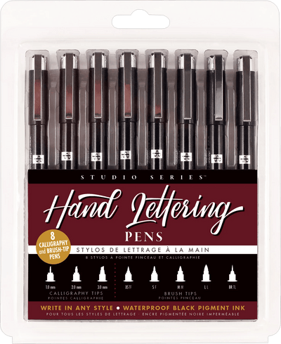 Studio Series™ Hand Lettering Pens Arts & Crafts Peter Pauper Press, Inc.  Paper Skyscraper Gift Shop Charlotte