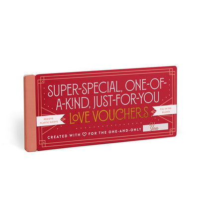 Super Special Love Vouchers Vouchers Knock Knock  Paper Skyscraper Gift Shop Charlotte