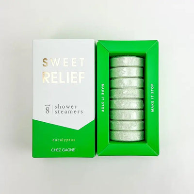 Sweet Relief Shower Steamers Cards Chez Gagné  Paper Skyscraper Gift Shop Charlotte