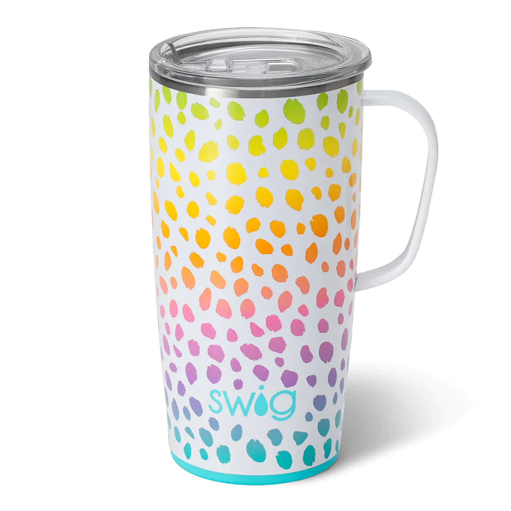 Swig Life Tennis Pink 22oz Insulated Tumblers