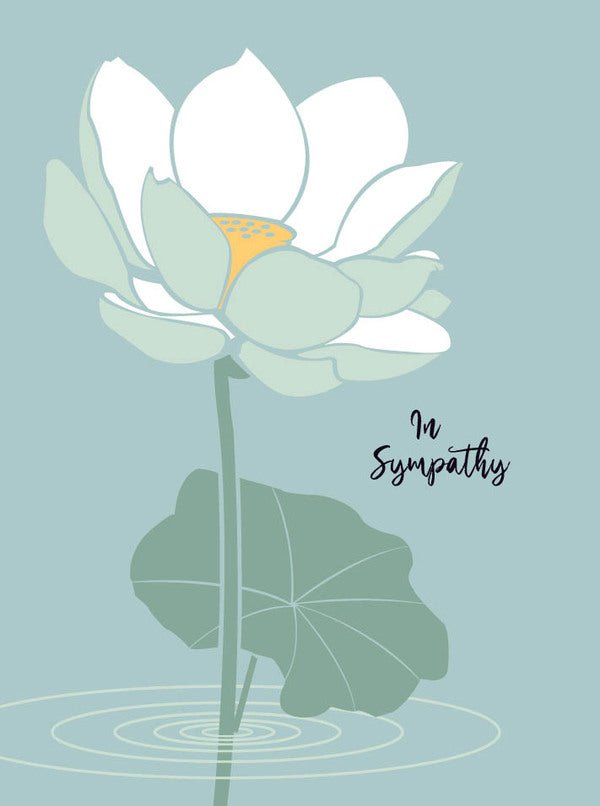 Sympa Water Lily | Card Cards Great Arrow Graphics  Paper Skyscraper Gift Shop Charlotte