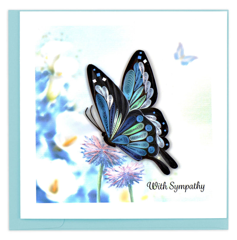 Sympathy Butterfly Cards Quilling Card  Paper Skyscraper Gift Shop Charlotte