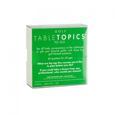 Table Topics: Golf To Go Games TableTopics  Paper Skyscraper Gift Shop Charlotte