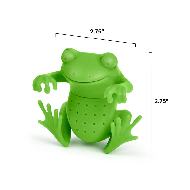 Tea Frog - Tea Infuser Kitchen Fred & Friends  Paper Skyscraper Gift Shop Charlotte