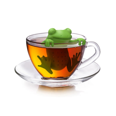 Tea Frog - Tea Infuser Kitchen Fred & Friends  Paper Skyscraper Gift Shop Charlotte